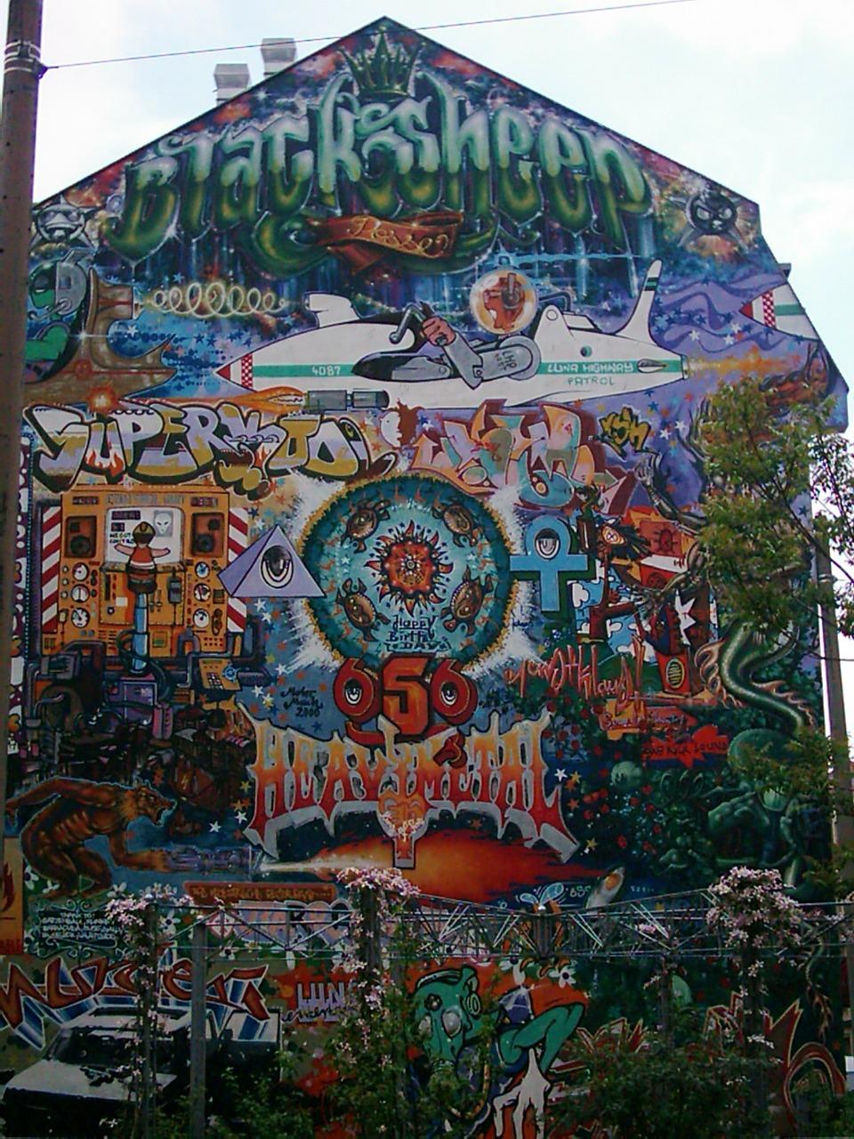 1. 涂鸦选址技巧