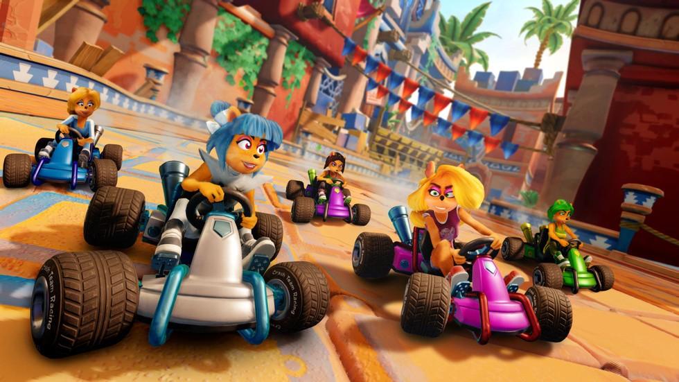 如何评价《古惑狼赛车》重制版,已登陆ps4/xbox one/ns平台? - 知乎
