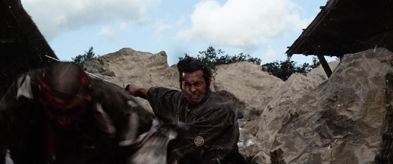 座头市系列里胜新太郎的反手剑