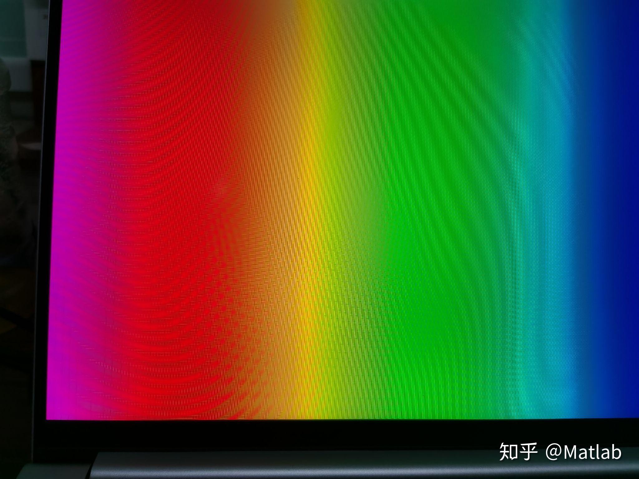 电脑屏幕检测出现竖线问题笔记本刚到手用display x检测时发现屏幕有