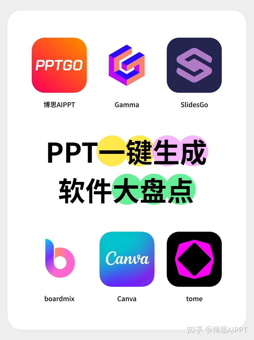 有哪张一键制作ppt的软件?