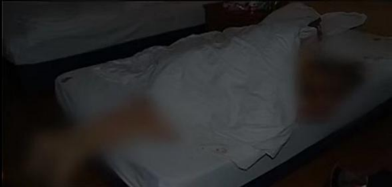 图 1:宾馆床上惊现女尸