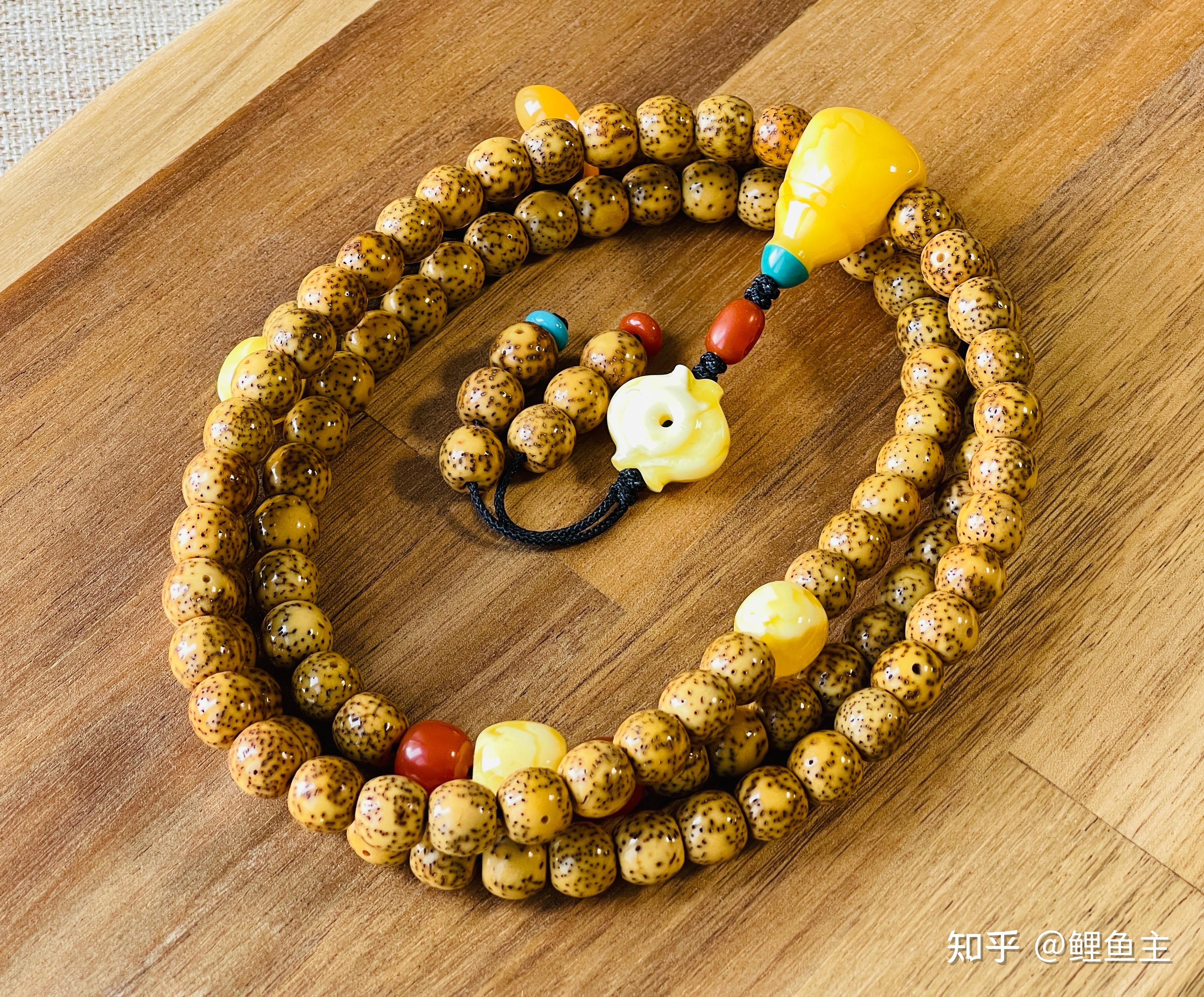 星月菩提如何配蜜蜡? - 知乎