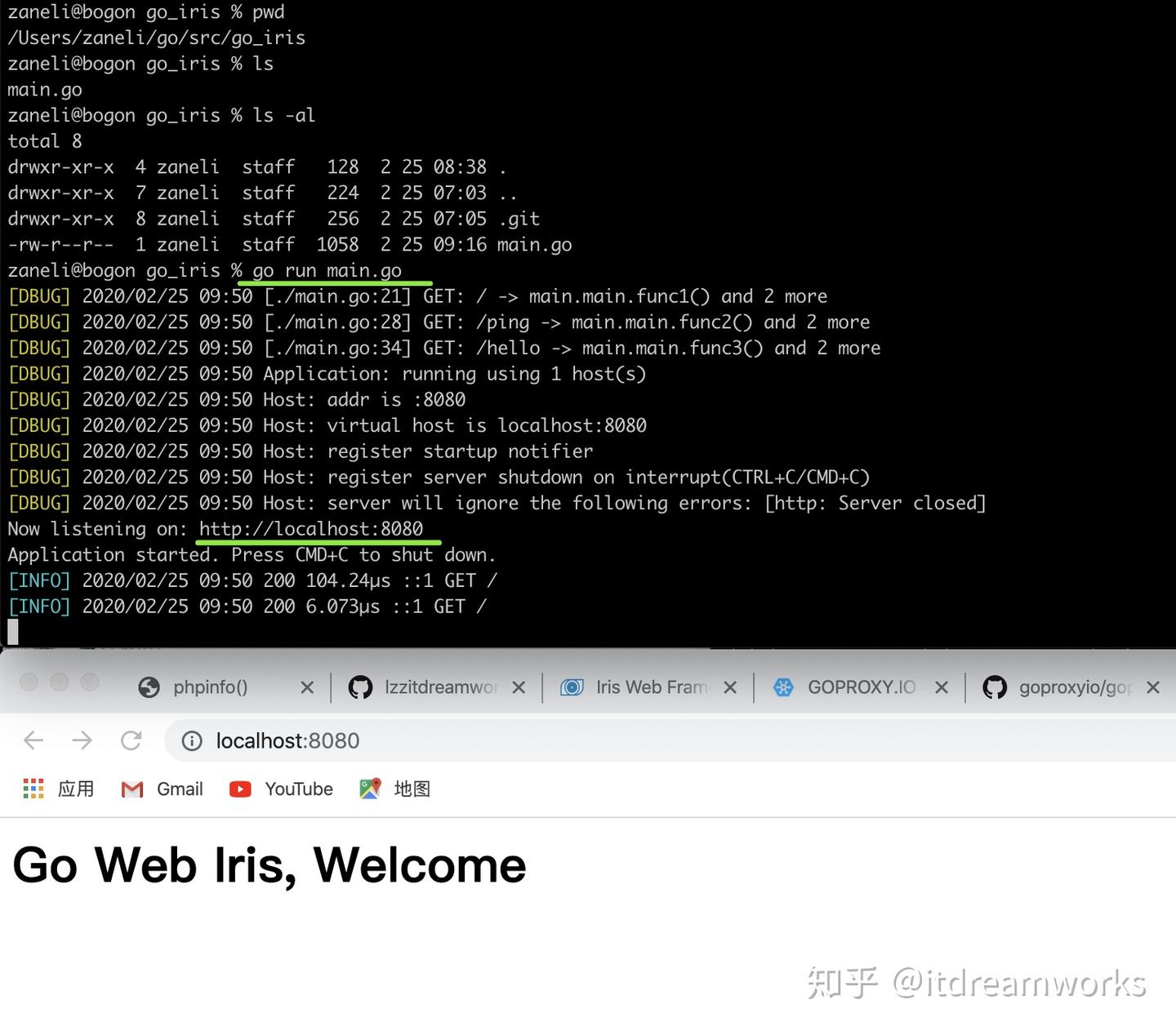 Go Web Iris 开源框架的学习与应用 - 知乎