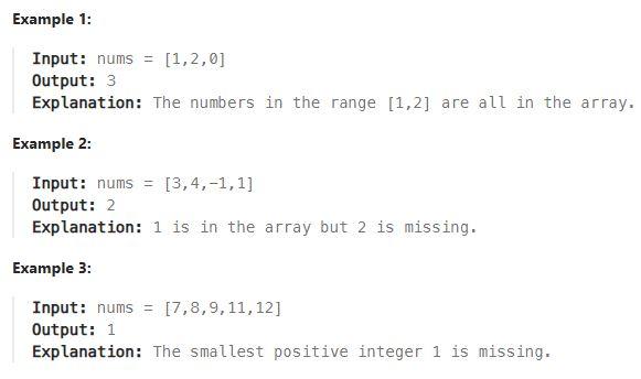 Leetcode 41 First Missing Positive - 知乎