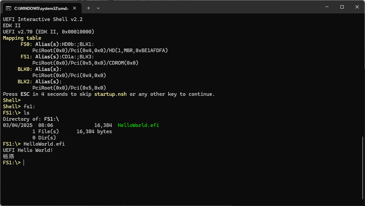 制作 UEFI Shell 下可以识别的 FAT 分区光盘镜像 - 知乎