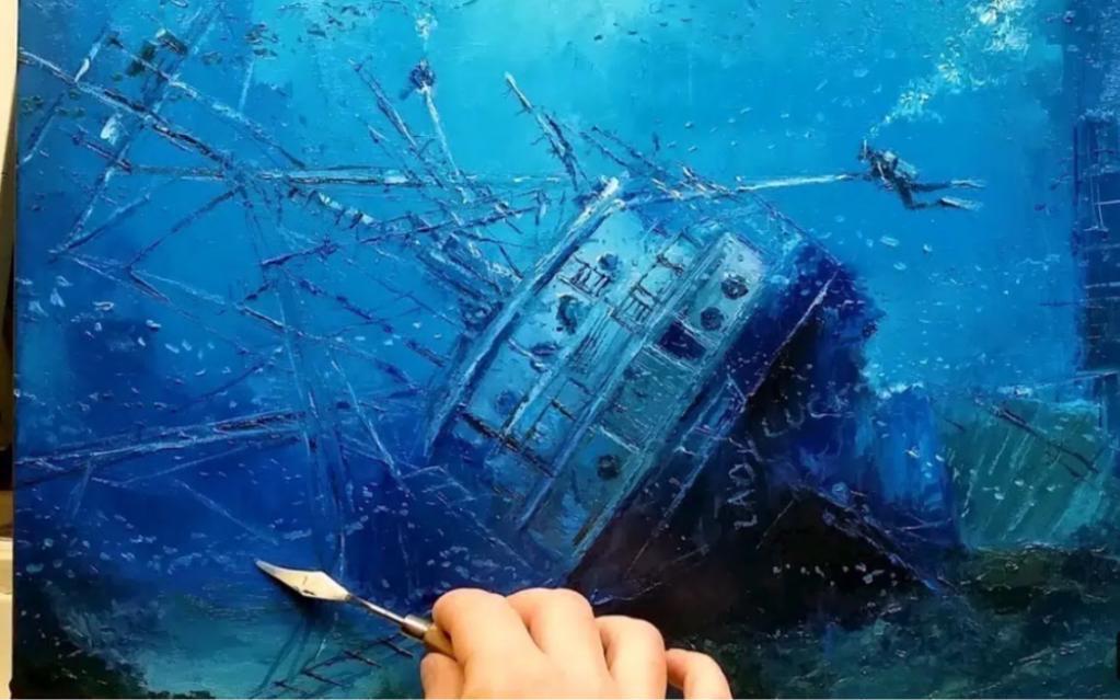 沉船怎么画? - 知乎