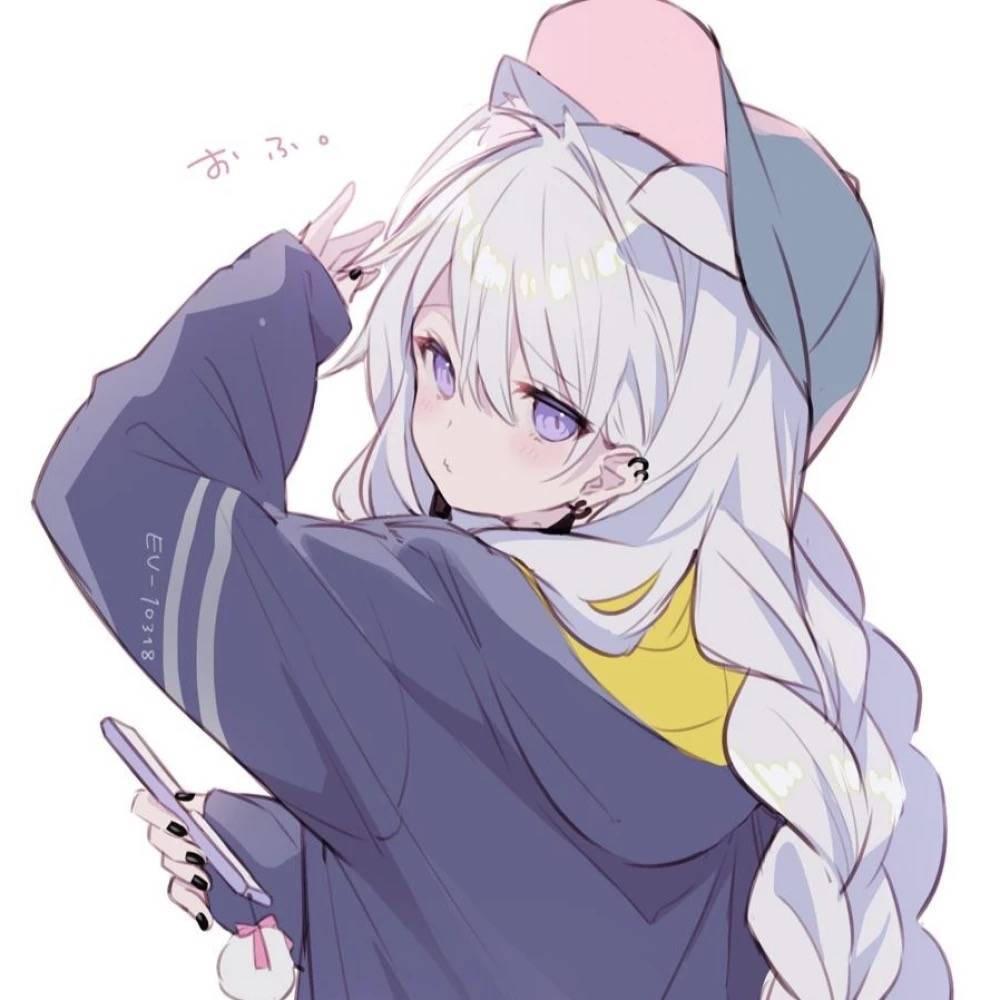 有哪些好看的单人动漫女头像