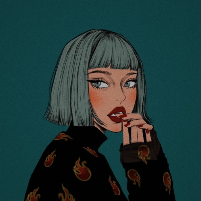 有没有短发霸气点的动漫女头像? - 知乎