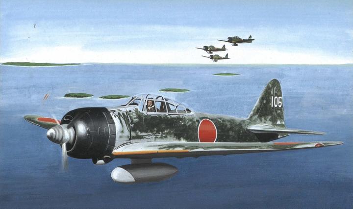 第251海军航空队拉包尔空战记1943.5――1943.7 - 知乎