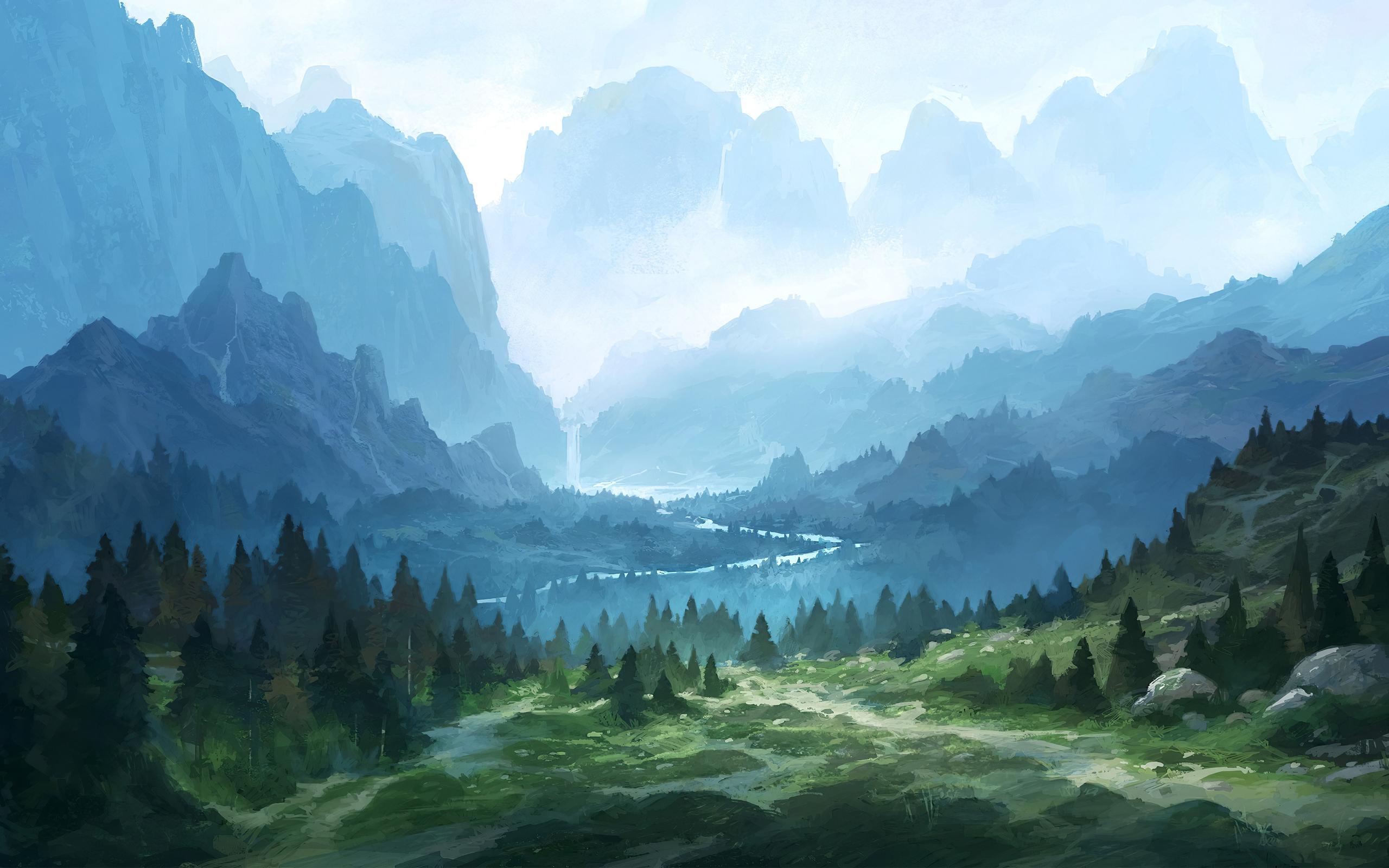 可以给我分享一下那种看起来贼舒服的壁纸吗?