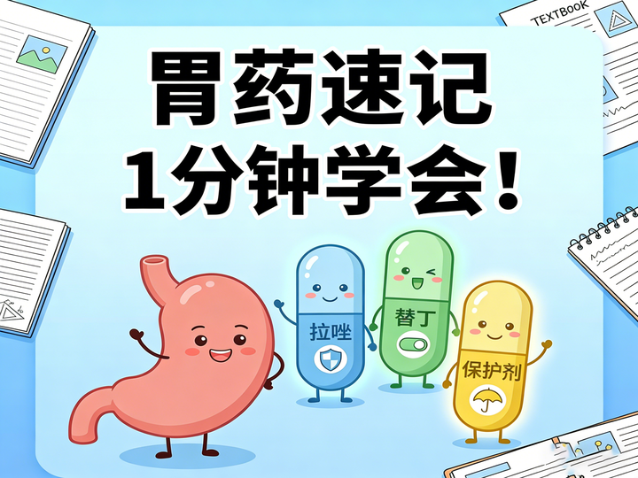 胃药分类速记法：拉唑、替丁、保护剂，一分钟搞定医学知识！ - 知乎