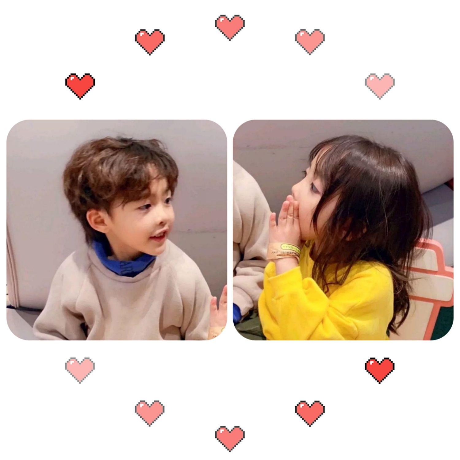 有哪些可爱小萌娃的情侣头像? - 知乎