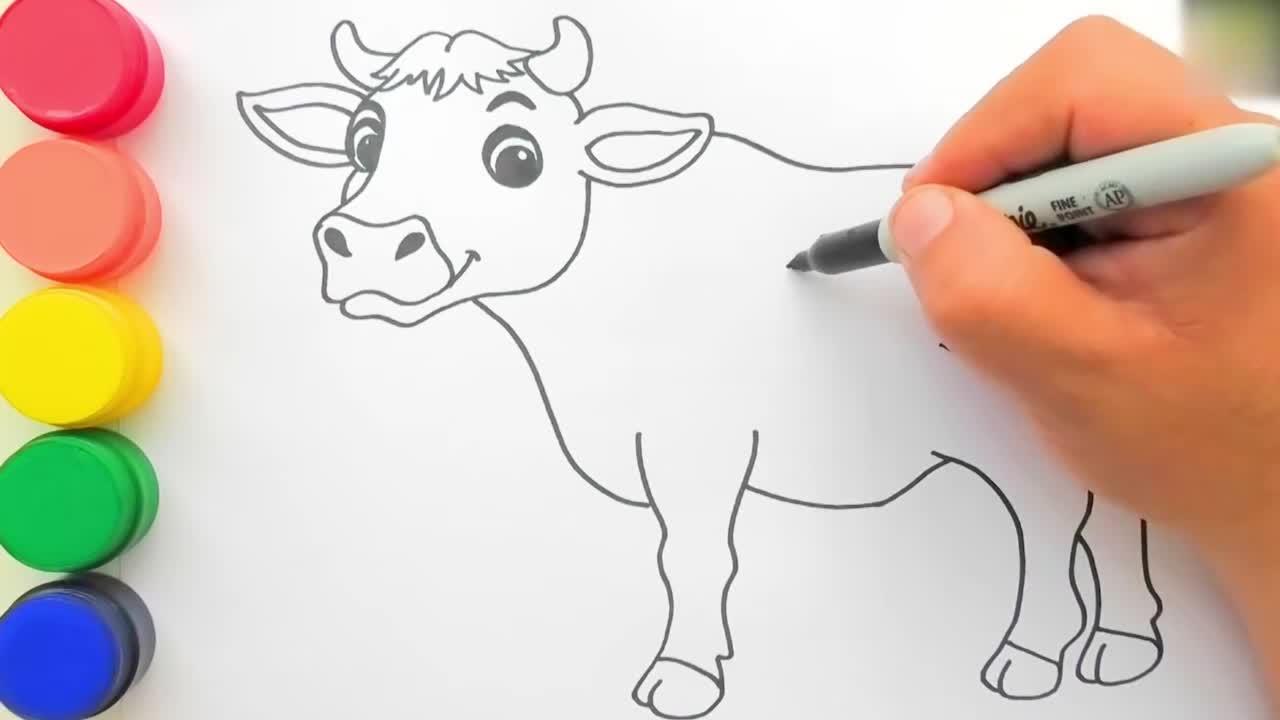 qq画图红包牛怎么画啊?