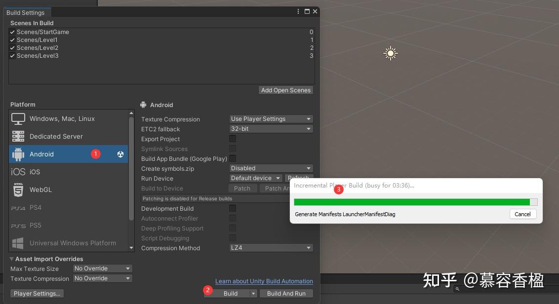 unity打包android apk 解决could not get resource... Unity项目基础编译及导出.apk - 知乎