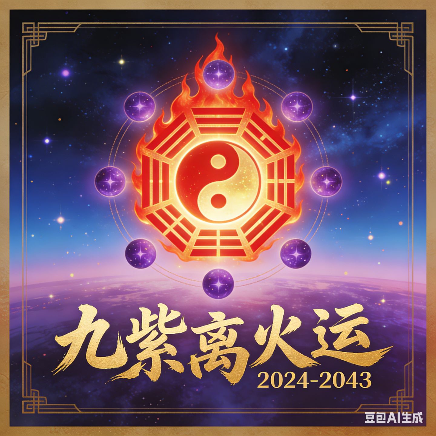 九紫离火运是中国传统玄学 “三元九运” 体系中的第九运,以 2024 年立春为始、2043 年立春为终,为期 20 年,核心对应离卦 - 知乎