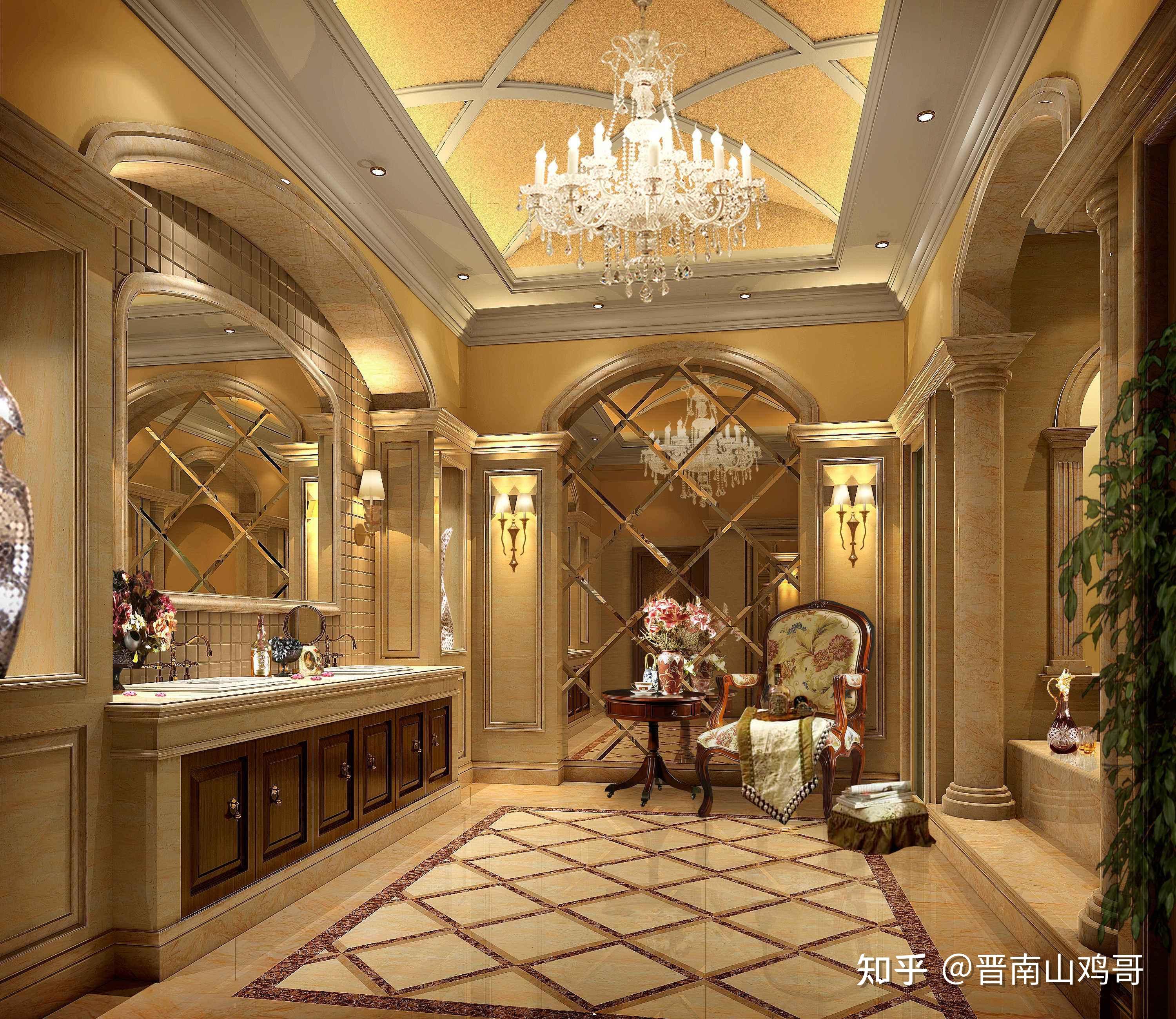 一套120平的欧美风的装修大概需要多少米