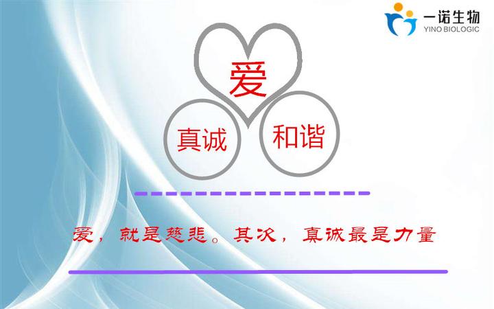 爱、真诚及和谐之心|一诺生物企业文化读后感 - 知乎