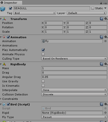 【高级AI】用Unity实现一群鸟 - 知乎