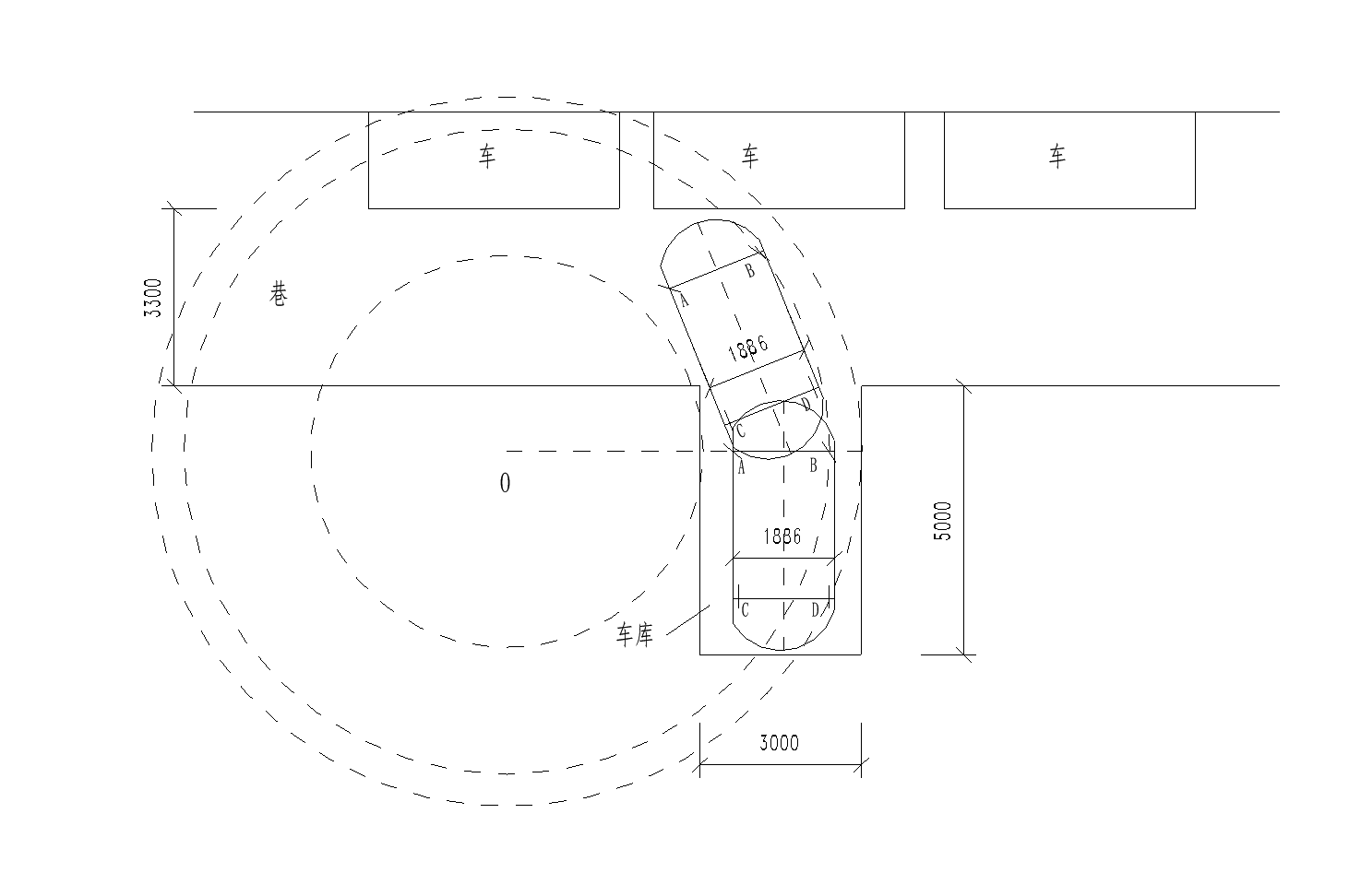 汽车直角转弯时转弯半径怎么算? - 知乎