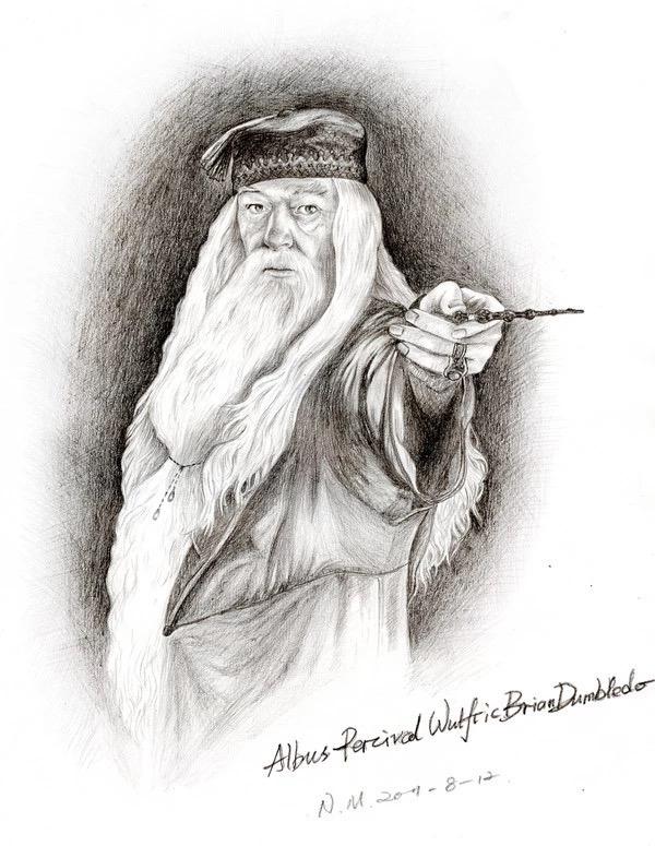 你收藏了哪些让人赞叹的哈利波特手绘