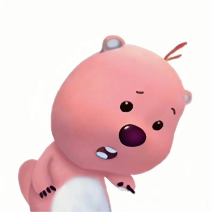 这个粉色的熊叫什么啊,还有没有其他类型的表情包?