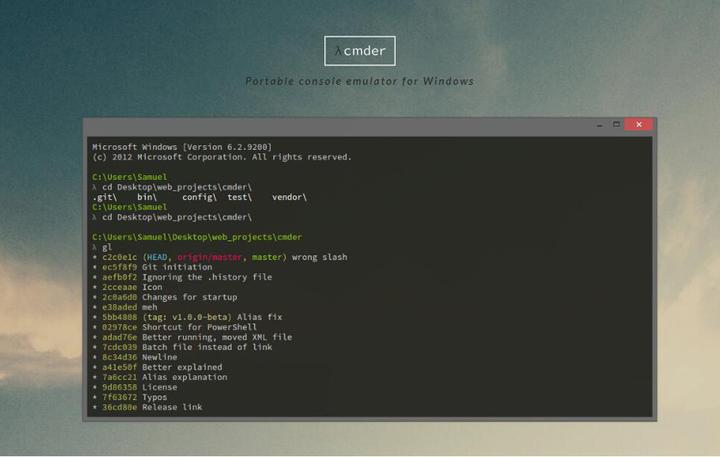 python-cmder