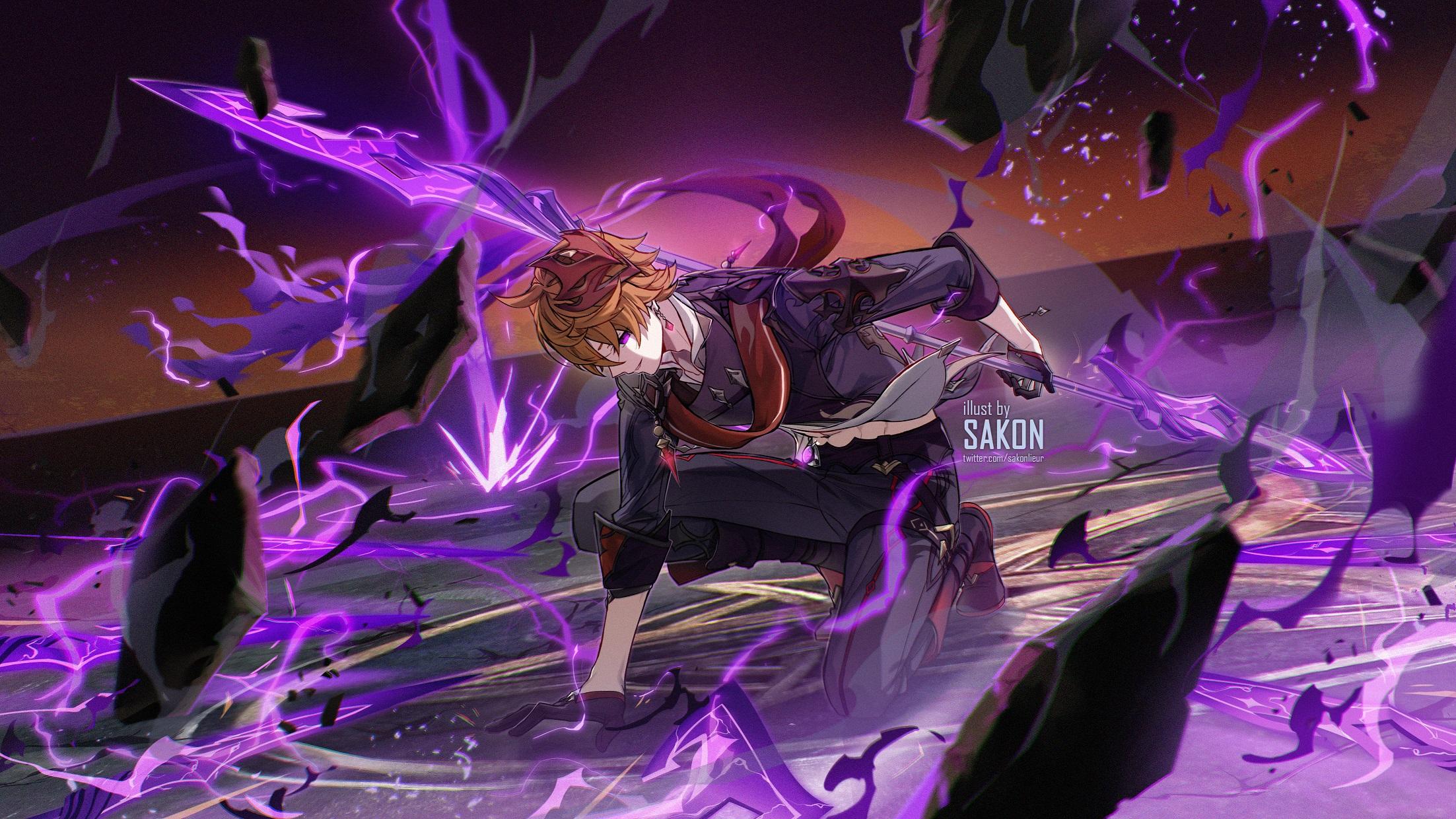 有人有原神公子达达利亚的美图嘛