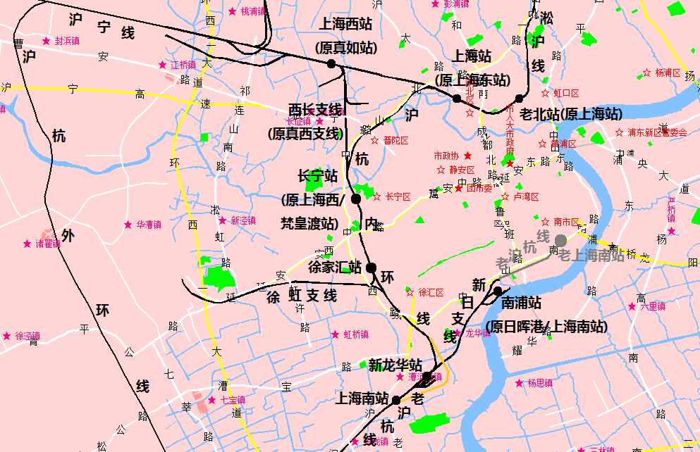 上海地铁 3 号线宜山路至上海南站路段线型很奇怪,有什么历史原因在