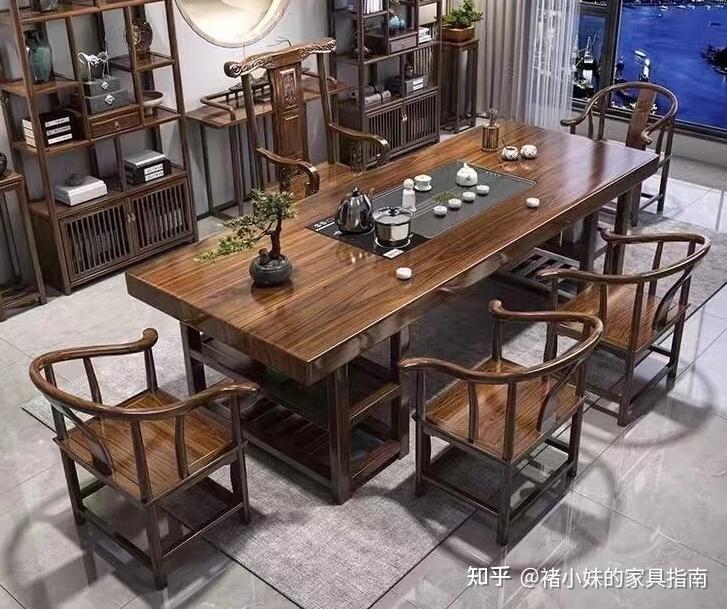 茶桌什么材质的比较好？家用茶桌有什么好的推荐？2025年双11家用实木茶桌品牌推荐清单 - 知乎