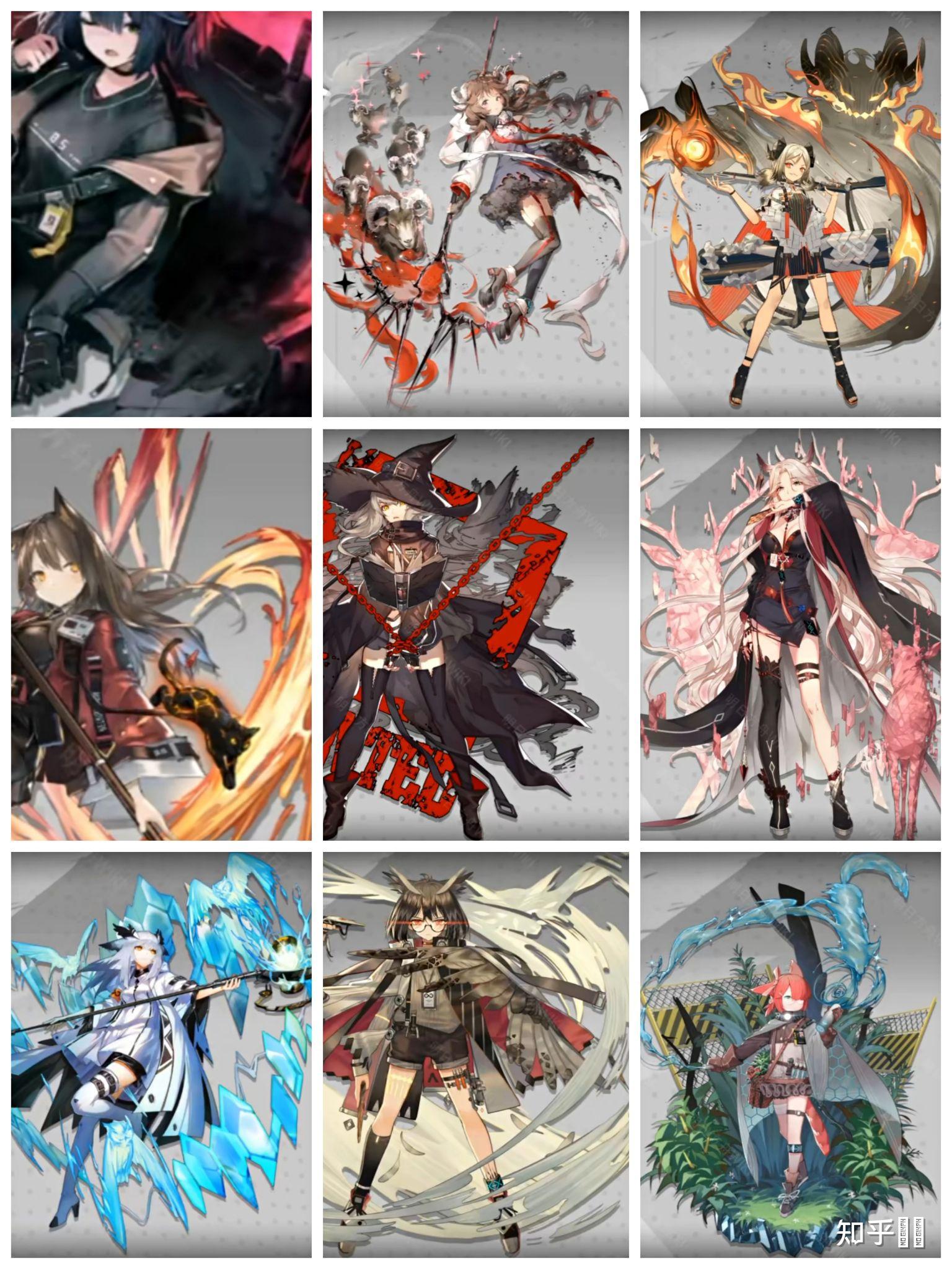 《明日方舟》为什么都喜欢在精二立绘人物面后加个东西? - 知乎