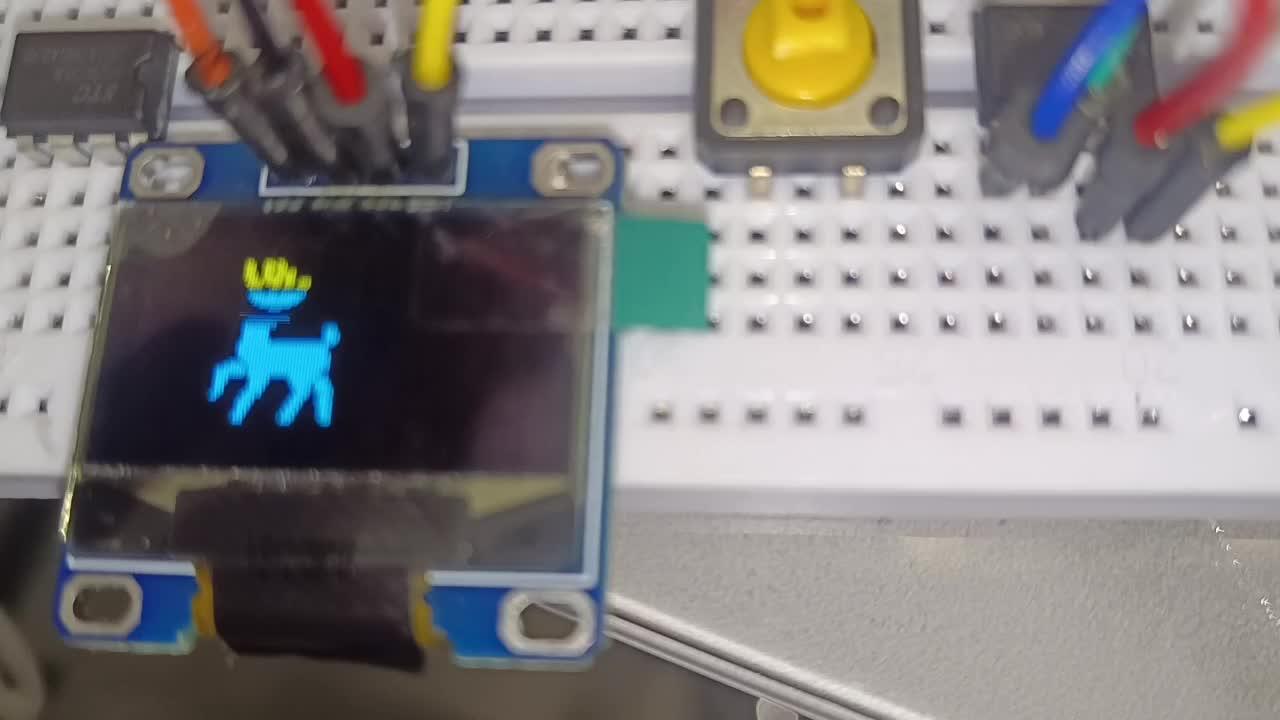 Stc8g1k08 i2c 0 96oled 