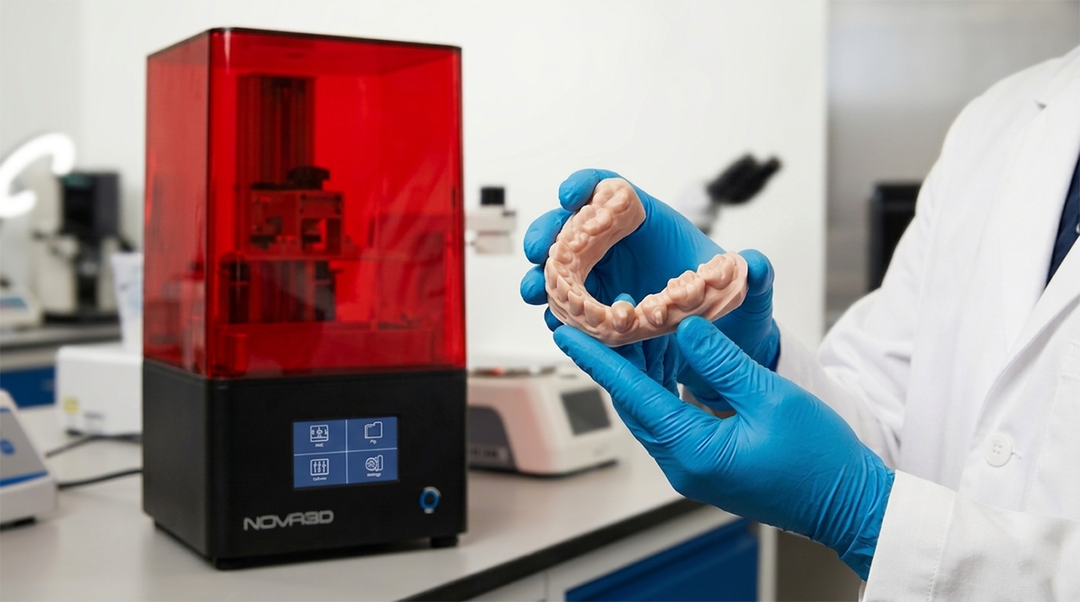 大简Dental Model — 专为牙科高精度打印设计的肤色模型材料