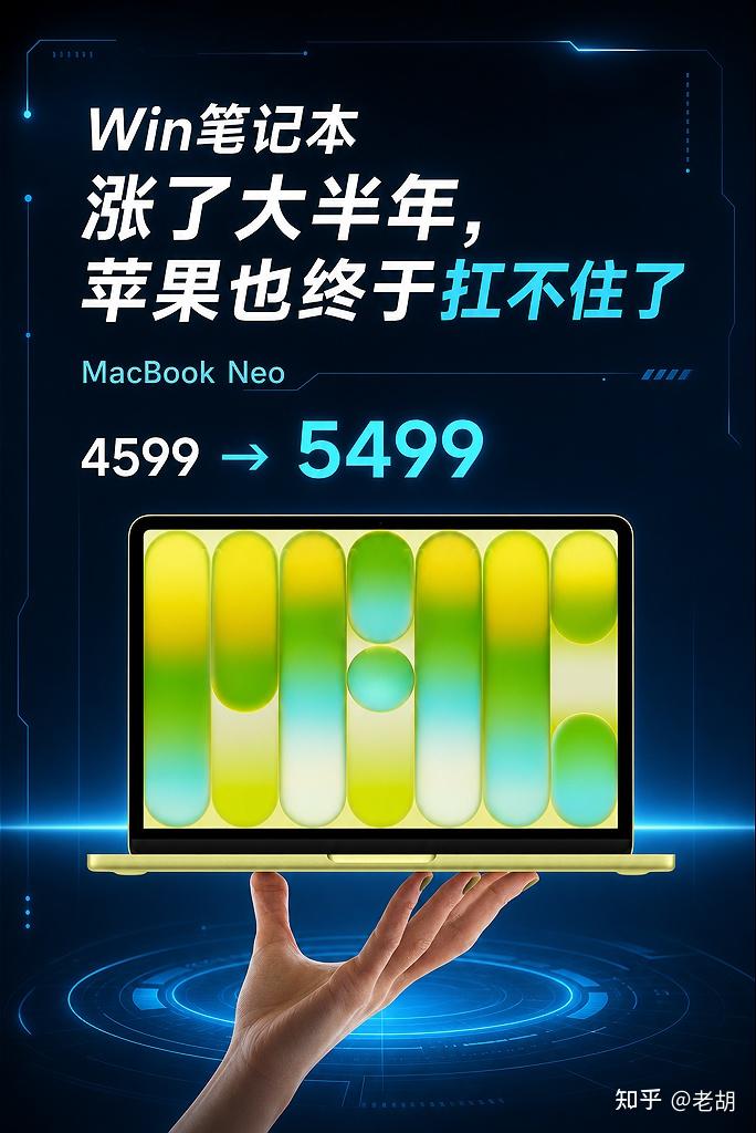 Win笔记本涨了大半年,苹果也终于扛不住了