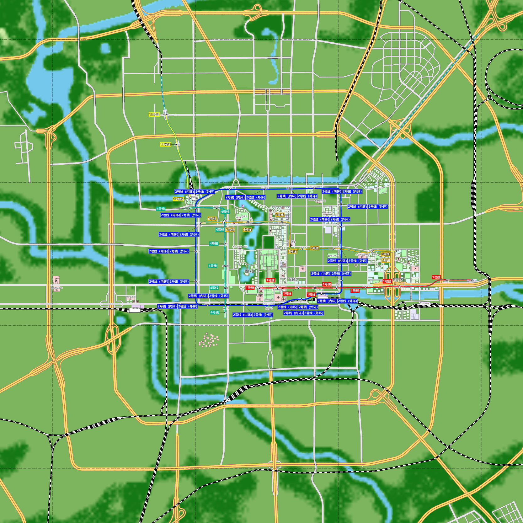 城市天际线道路布局图片