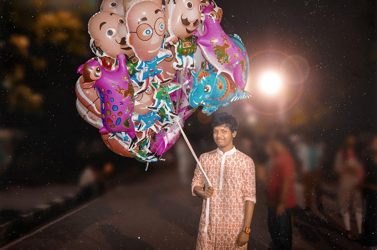 3. 气球吹泡指南