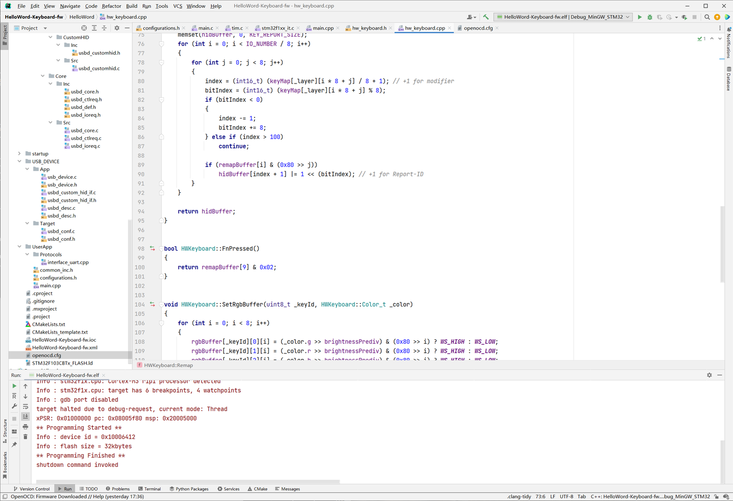 CLion 配合 CubeMX 使用 HAL 库的 STM32 开发流程简记 - 知乎