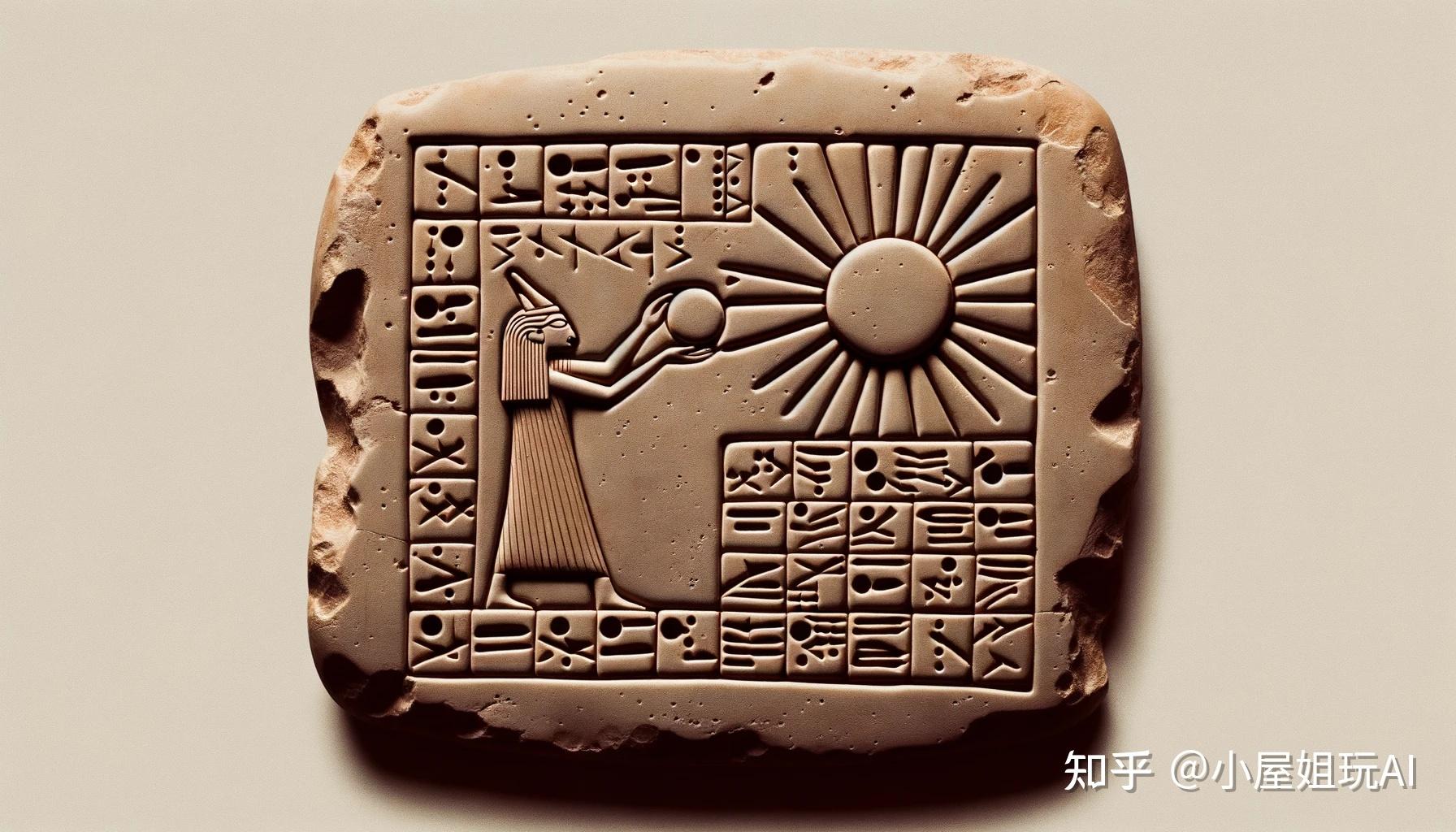 (古文字)楔形文字——苏美尔图画文字 - 知乎
