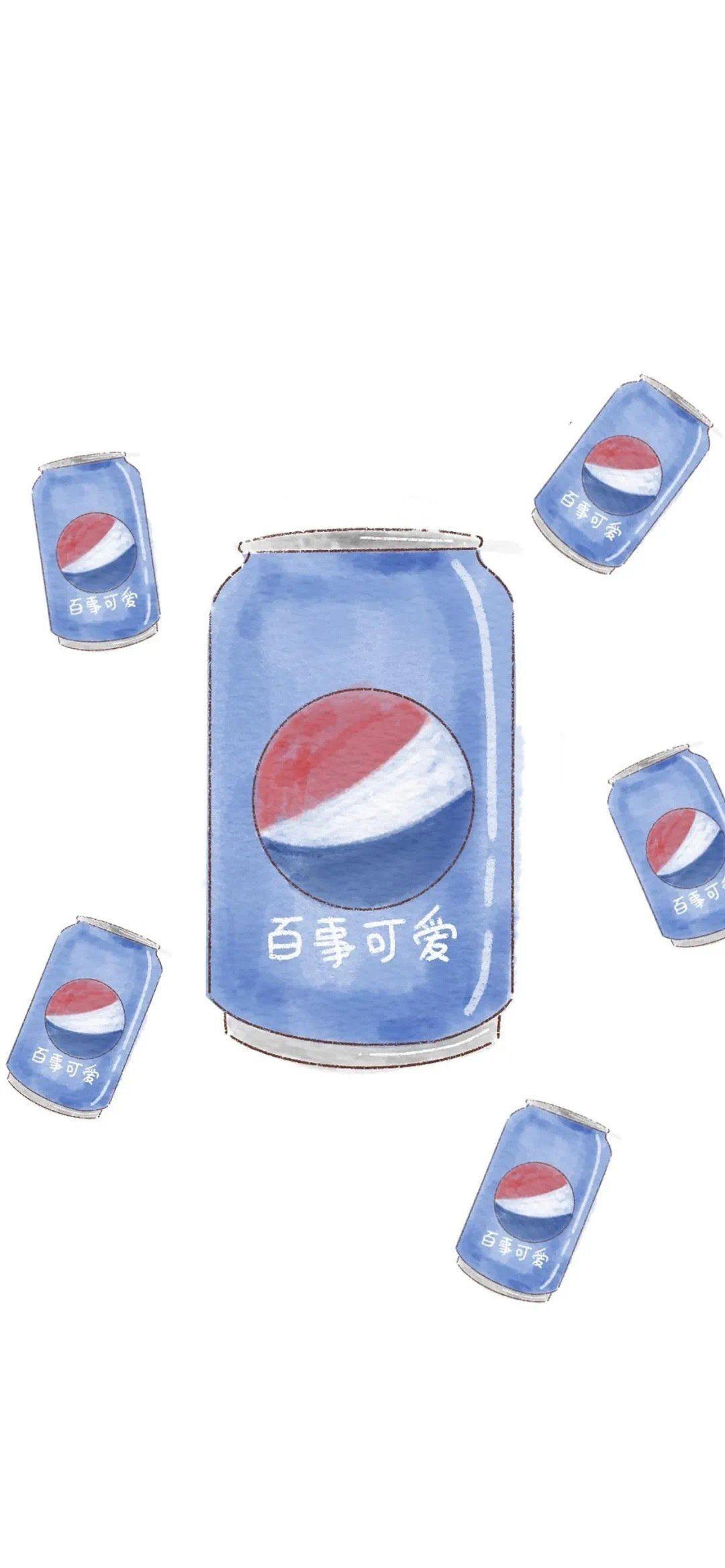 有没有这样百事可乐的壁纸