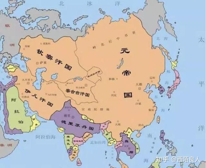 浅析元朝和清朝两个外族政权,对我国疆域上的巨大贡献 - 知乎