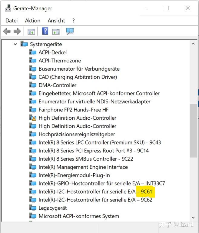 Intel r serial io i2c host controller 06e9 что это