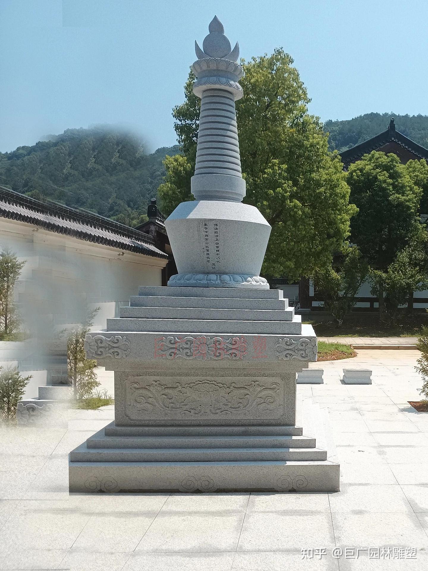 青石汉白玉石雕佛塔寺庙舍利塔七宝如来塔经幢柱样式大全(图片 青石汉白玉石雕佛塔寺庙舍利塔七宝如来塔经幢柱样式大全(图片