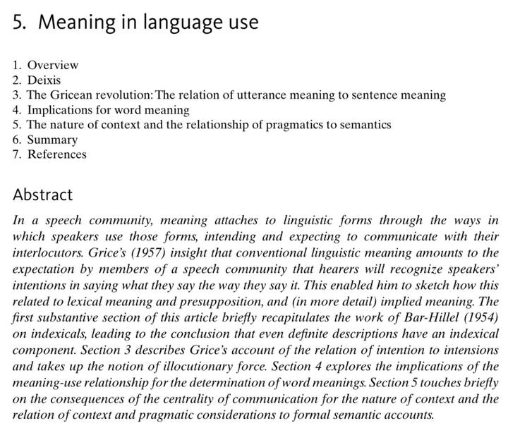 语言使用中的意义 Meaning in language use - 知乎