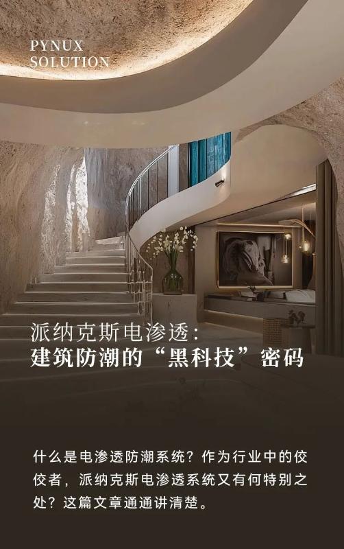 派纳克斯电渗透:建筑防潮的"黑科技"密码