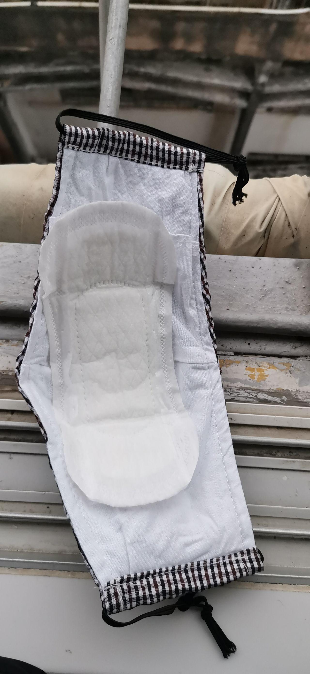 普通口罩加护垫能不能防止病毒,? - 知乎