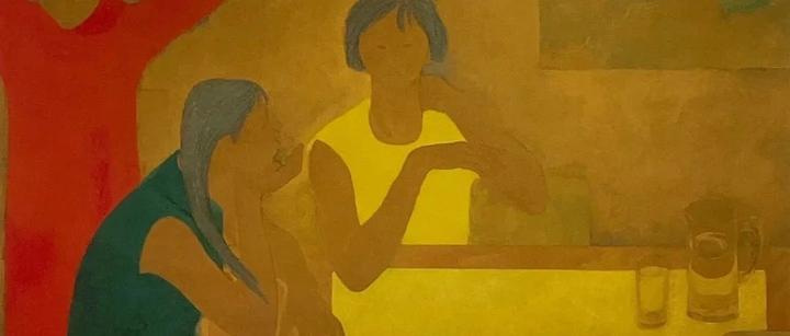 岩彩画| 高山辰雄（一） - 知乎