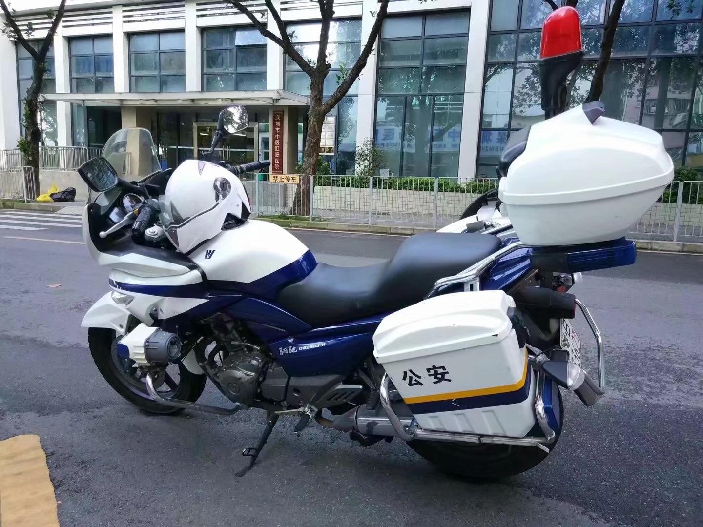 深圳警用摩托车图片