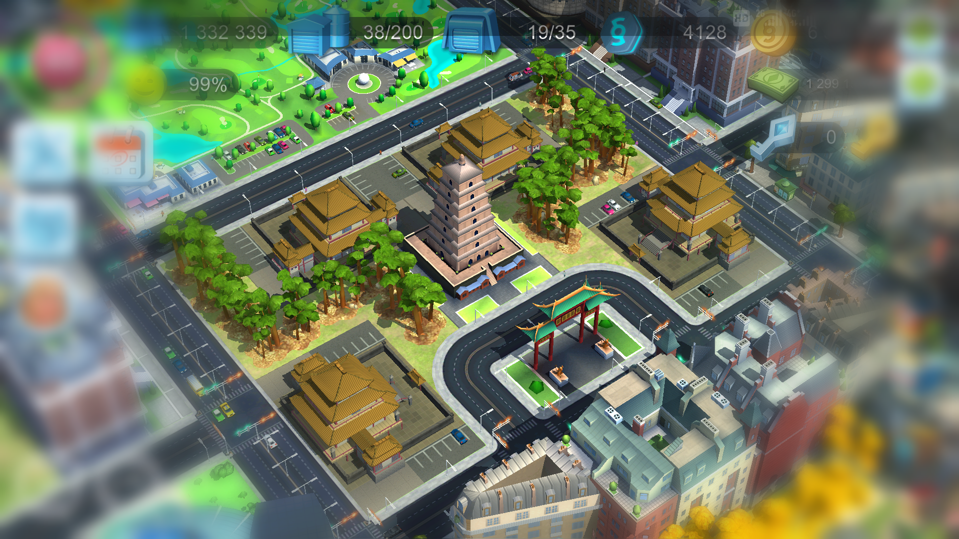 有大师愿意分享我是市长游戏的自己城市规划图么