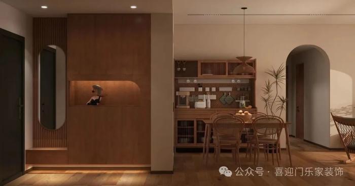 快来围观美学老师的家 110㎡ 高级的中古侘寂风【实景装修】 - 知乎