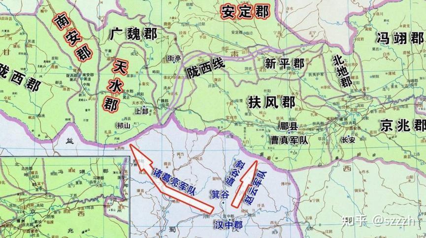 诸葛亮丢了街亭为什么就赶紧退兵不能在陇西三郡与魏军周旋吗